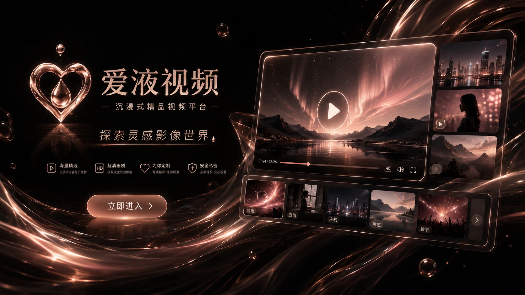 爱液视频影视传媒与视频社区平台